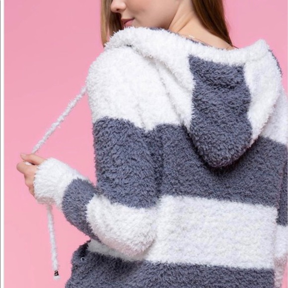 Berber Fleece Hoodie Jacket - Picture 3 of 6